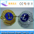 Best price hot sale metal chrome 3D round car logo emblem badges